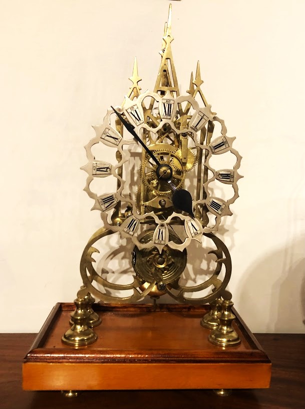 Skeleton Fusee Mantel clock »